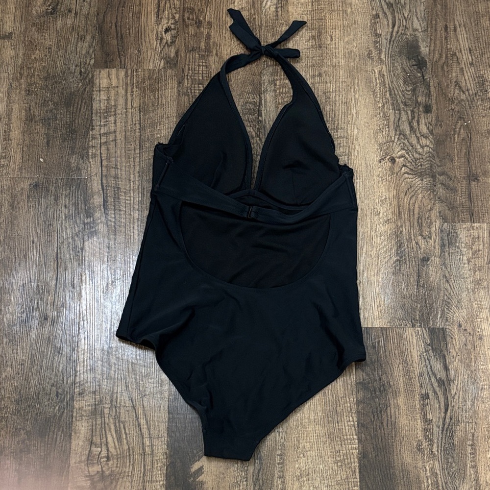 Old Navy Black One Piece Swimsuit - Picture 2 of 2